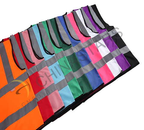 Reflective safety vest is available for festival safety